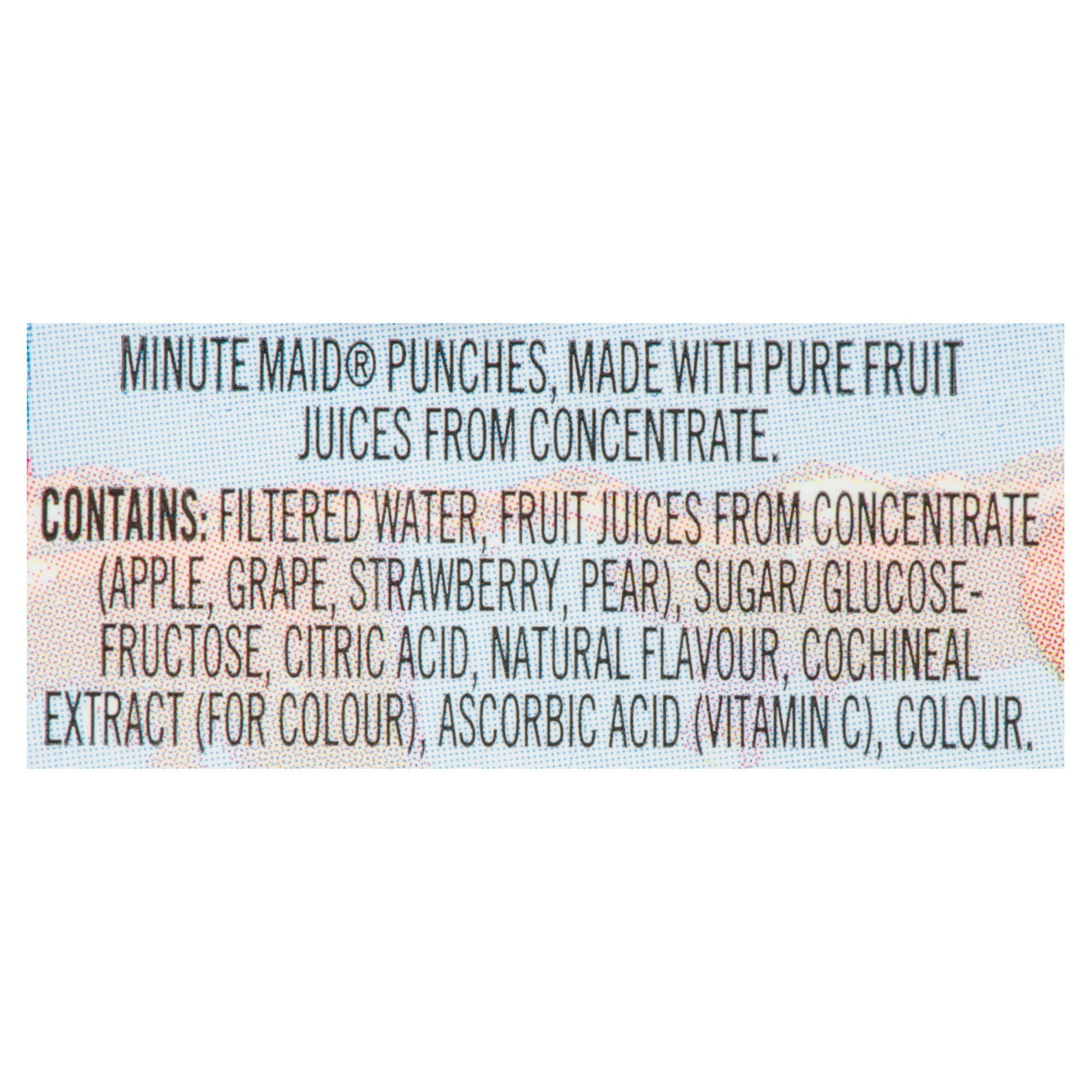 Minute Maid Berry Punch Cartons, 200 mL, 10 Pack