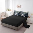 thumbnail image 5 of Feelyou Jungle Wolf Family Bedding Comforter Set 7pcs for Kids, Rustic Wildlife King Bedding Sets, Woodland Animal Reversible Bed Sheets, Ultra Soft Bedroom Decor, 5 of 8