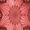 thumbnail image 1 of Ahgly Company Tapis d'Intérieur Lavable en Machine Carré Rouge, 6 Pieds Carré, 1 of 7
