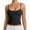 Black, variant on SRZYMJ Women's Basic Double Lined Scoop Neck Tank Tops Adjustable Cami Tank Summer Sleeveless Tops