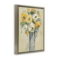 thumbnail image 3 of Stupell Industries Abstract Flowers in Jug Floral Painting Brown Floater Framed Canvas Art Print Wall Art, 25 x 31, 3 of 9