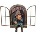 thumbnail image 1 of Elf Miniature Garden Statue Tracery Micro Landscape Sculpture Craft Garden Decor, 1 of 5