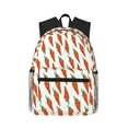 thumbnail image 1 of Disketp Carrot Mochila Ligera Clásica con Múltiples Bolsillos, Mochila Casual para Hombre y Mujer, Ideal para Escuela, Trabajo y Viajes, 1 of 6