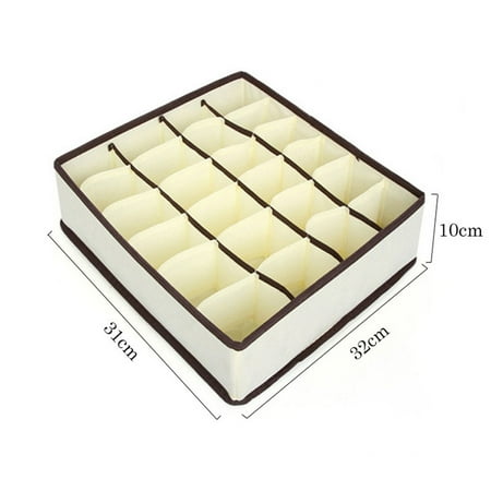 

1Pcs Underwear Drawer Organizers Socks Organizer and Storage Boxes for Lingerie Bra Underwear