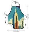 thumbnail image 3 of America Pride Aprons for Women Men Waterproof For Kitchen Cooking BBQ Gardening Painting Mechanic, 3 of 5
