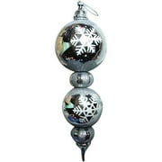31'' Silver Finial Ornament