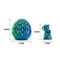 thumbnail image 7 of 1pc 3D Printed Hatchable Dragon Egg Set Open & Close Baby Dragon Figure Cute Collectible Desktop Ornament Decor Gift, 7 of 7