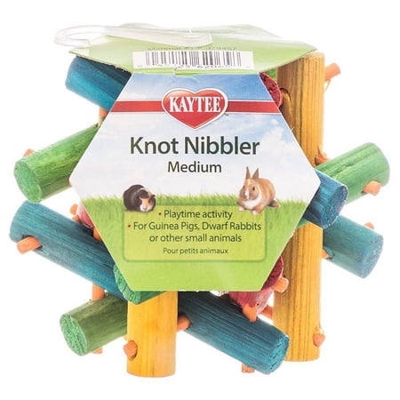 Kaytee Knot Nibbler [Small Pet, Chews & Licks] Medium (3.5" Diameter)