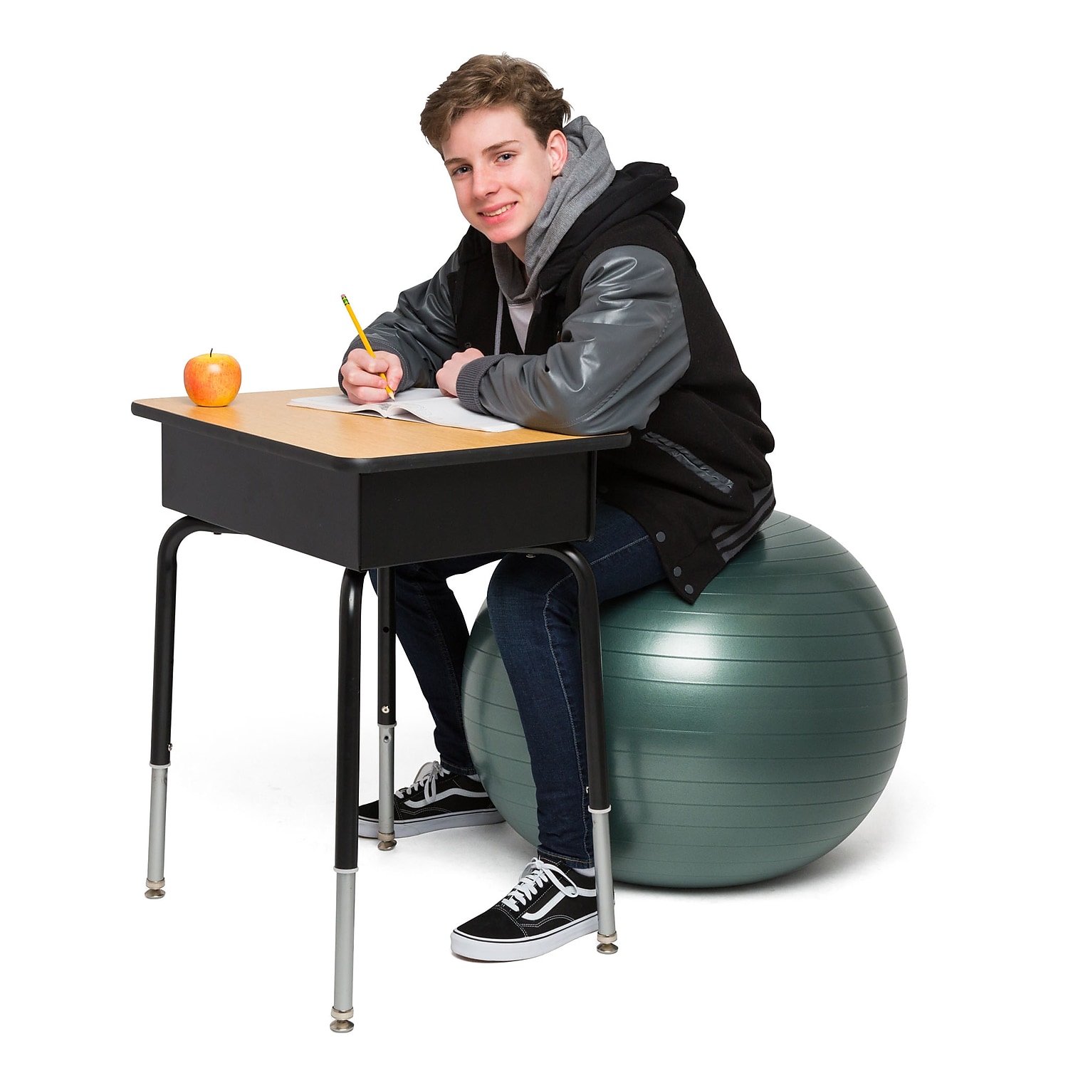 Bouncyband Balance Ball, 65cm, Dark Gray