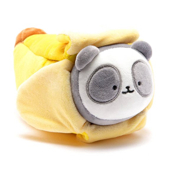Anirollz 6" Plush Doll Pandaroll with Banana Blanket Soft Squishy Stuffed Animal Panda