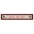 thumbnail image 1 of Wosthever Bandera de escritorio de Navidad Impresión Camino de Cubierta de moda Decoración de vacaciones de Navidad Adornos de Año Nuevo Mostrada Tipo 2, 1 of 6