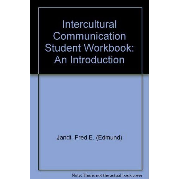 Pre-Owned Intercultural Communication Student Workbook, 9780761915195, 0761915192, Paperback, 2nd edition