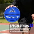 thumbnail image 4 of Baloncesto AXGUIQ, talla 5, juvenil, 27.5 pulgadas, goma azul, 4 of 8