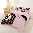 thumbnail image 2 of Erosebridal Billiards Game Sport Full Size Comforter Sets,Jungle Leopard Pattern Bedding Sets For Cheetah Girl, Reversible 3pcs, 2 of 7