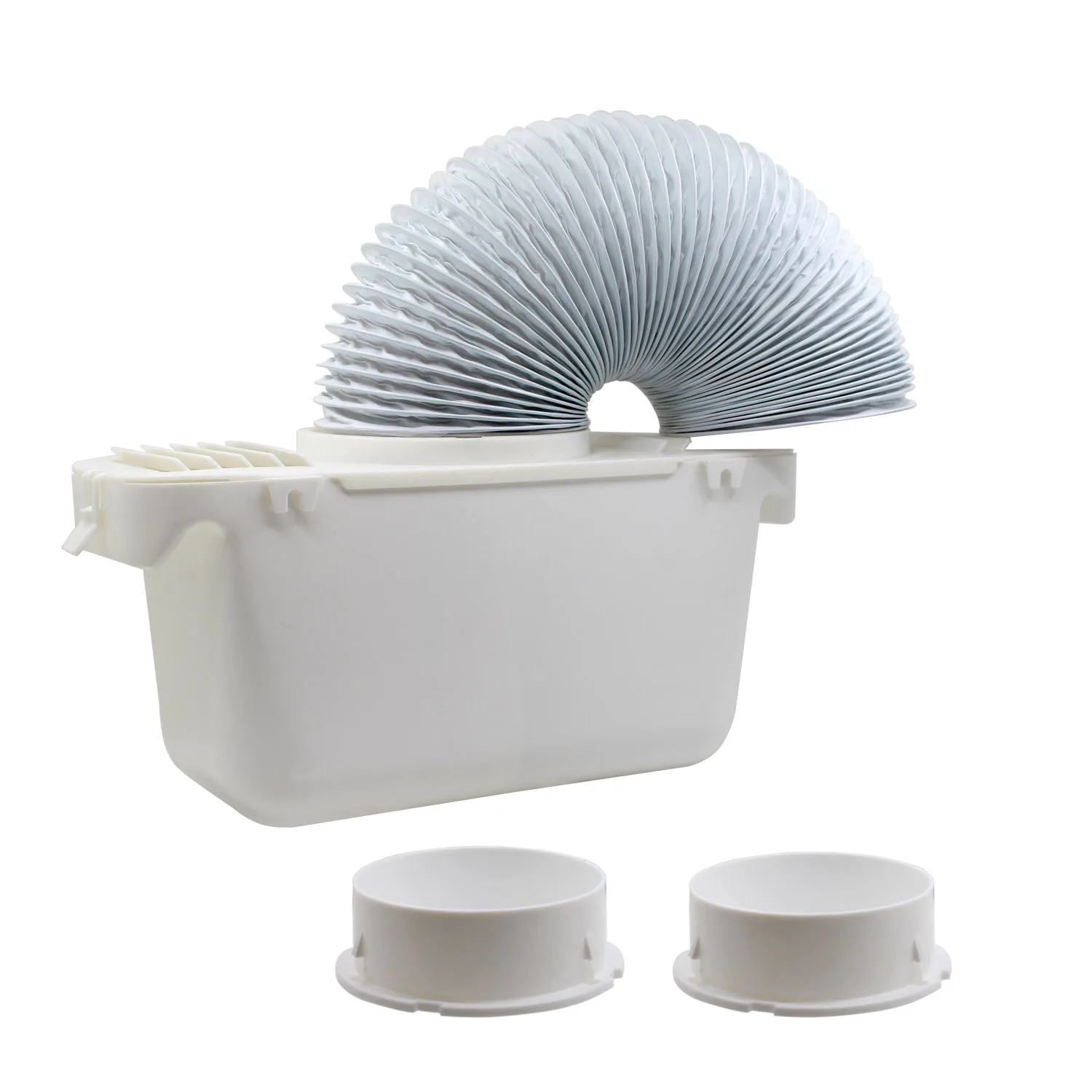 Universal Tumble Dryer Condenser Kits Vent Hose Ventillation Kit Box Part With 6' Hose PVC Flexible Stretch Hose Exhaust Duct