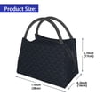 thumbnail image 2 of Balery Black Fish scales Bolsa de Aislamiento Portátil – Bolsa de Almuerzo con Forro de Aluminio Mejorado, Funda Impermeable y Fácil de Limpiar para Picnic y Caja de Almuerzo, 2 of 6