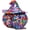#A, variant on Natural Crystal Halloween Witch Pumpkin Jar, Resin Crystal Decor Candy Box, 3.8" x 3.9" Fall Home Decoration Gift (#G)