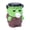 A, variant on Halloween Squishy Stress Relief Toy with Bubble Blowing Detail, Slow Rising Pumpkin Witch Frankenstein Ghost Fidget for Kids Adults Party Favors Goodie Bags