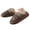 Coffee, variant on Pandaie Men’s Closed Toe House Slippers Warm Plush Wide Width Indoor Outdoor Slipper Cushioned Non Slip Winter Home Shoes Size 9‑13