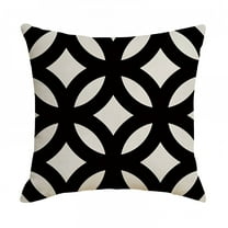 LAMIRO Black And White Outdoor Pillows Outdoor Pillow Decorative Throw Pillows Black White Waterproof Hugging Pillow Household Design Pattern Sand Pillow