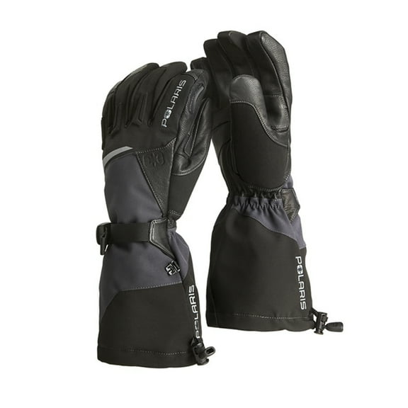 Polaris Switchback Snowmobile Gauntlet Gloves Black 286146012