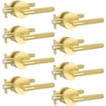 thumbnail image 1 of Matte Door Handles Interior Knurled Privacy Door Handles Heavy Duty Door Lever for Bedroom or Bathroom Reversible Keyless for Left Right Handed Doors AM, 1 of 7