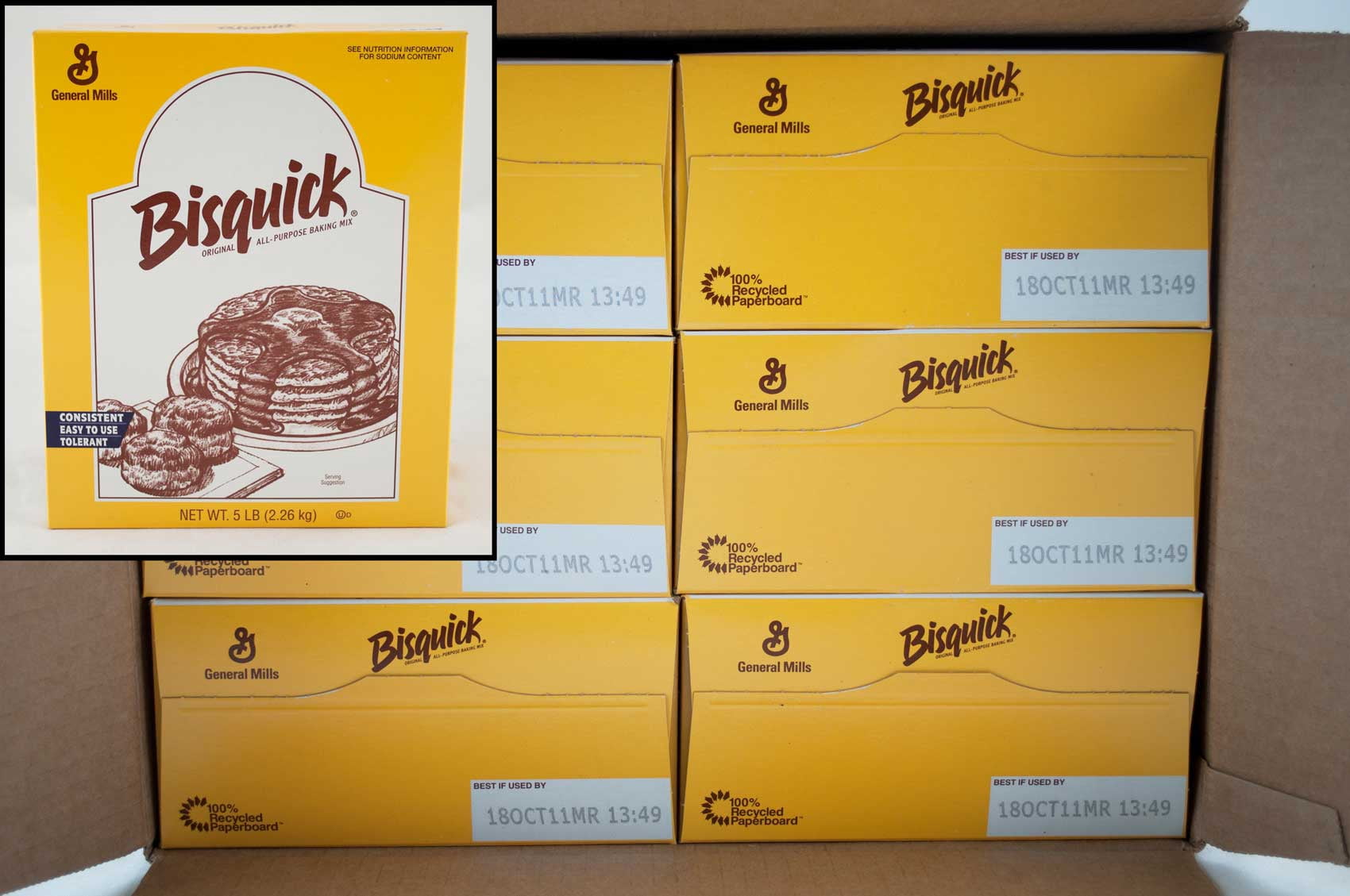 Bisquick Mix 6 Case 5 Pound