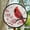 Cardinal Stained, variant on Cardinal Stained Glass Suncatcher, Bird Lover Window Hanging, Bird Glass Art, Home Decor, Cardinal Window Decor, Memorial Suncatcher, Stained Glass Ornament 2025, Holiday
