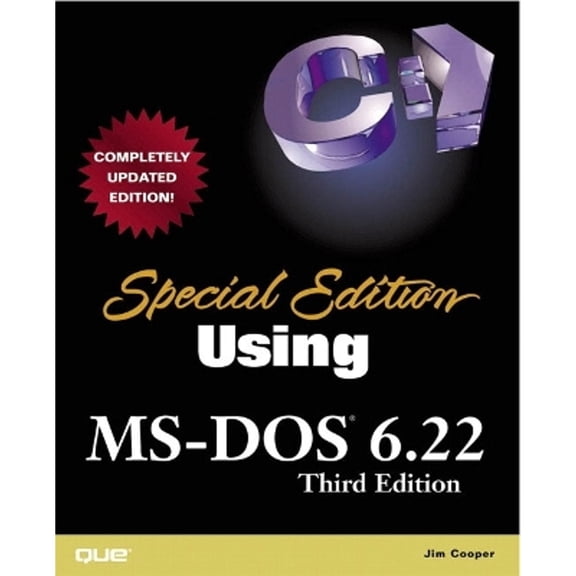 Pre-Owned Special Edition Using Ms-dos 6.22 (Paperback) 0789725738 9780789725738