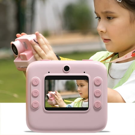 

Tiitstoy Instant Print Camera For Kids 12Mp Digital Camera For Kids Aged 3-12 Ink Free Printing 1080P Video Camera For Kids With 32Gb Sd Card Print Papers