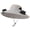Gray, variant on Solar Fan Hats For Men Women Wide Brim Sun Hat, Outdoor Solar-Powered, Essential For Fishing And Sun Protection, Summer Cooling Hat, Built Dual Fans