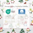 thumbnail image 4 of Great Bay Home Christmas Flannel Sheet Set - 100% Turkish Cotton - Double Brushed - Queen, Holiday Gnomes, 4 of 6