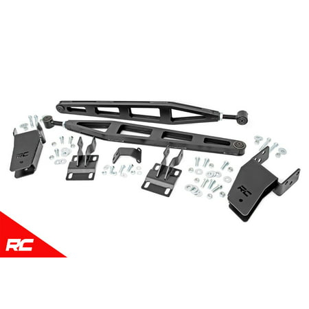 Rough Country Traction Bar Kit (fits) 2005-2016 Super Duty F250 (F-250) 4WD w/4-6