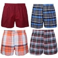 thumbnail image 1 of Falari 4-Pack Kids Boy Boxer Underwear 100% Cotton Assorted Group 09 X-large, 1 of 5