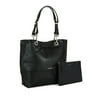 Reversible Faux Leather Tote