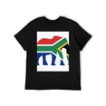 thumbnail image 6 of T-shirt Colorful Eleph  Soft Cotton Adult Heat-Transfer Graphic T-Shirt - 180g Breathable Fabric, Unisex Summer Casual Wear with Durable Heat-Printed Design, 6 of 9