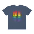 thumbnail image 2 of Grunge Pride: Rainbow Flag Comfort Colors 1717 T-Shirt Tee, 2 of 3