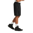thumbnail image 3 of SPORT-TEK Men's PosiCharge Classic Mesh Short XL Black, 3 of 6