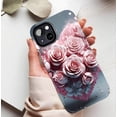 thumbnail image 5 of Heart - shaped Rose Design Phone Case for Couples Valentine’s Day Gift Compatible with iPhone 11/12/13/14/15/16 (Pro Max/Plus), 5 of 9