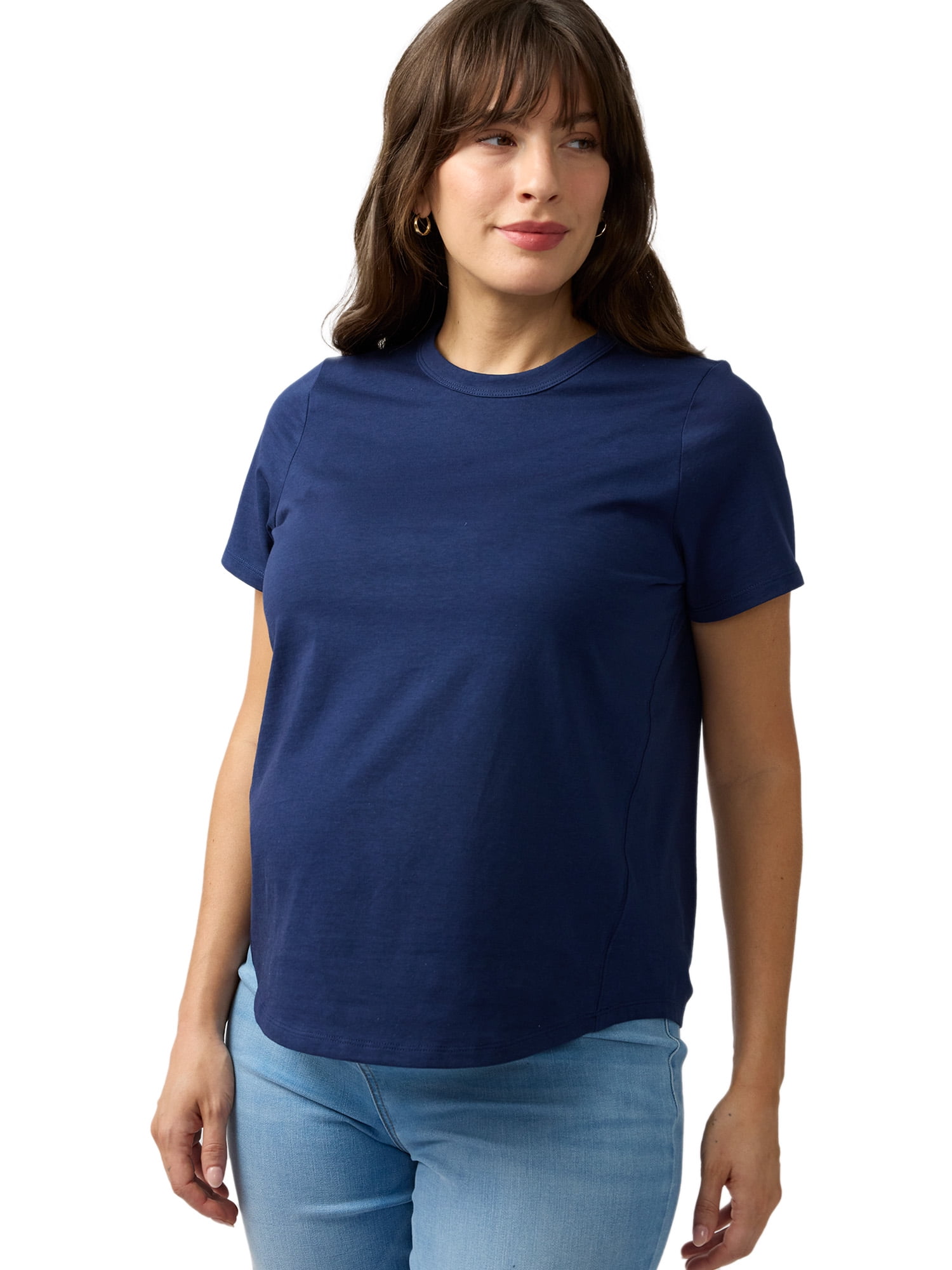 Ingrid & Isabel For Every Belly Maternity Relaxed Crew Tee, Sizes S-XXL