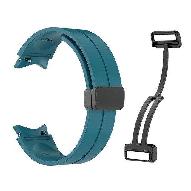 Btafrte Correa Reloj Con Hebilla Magnética para Galaxy Watch5/5 Pro/4 (azul Oscuro)