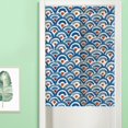 thumbnail image 3 of Patrón decorativo de estilo japonés, cortina de media puerta, decoración de dormitorio y cocina, 85x120cm, 3 of 8