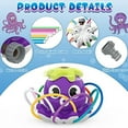 thumbnail image 2 of Ruohey Sprinkler for Kids, Summer Water Toy with 8 Wiggle Tubes，Spray Splashing Fun for Outdoor & Backyard,, 2 of 6