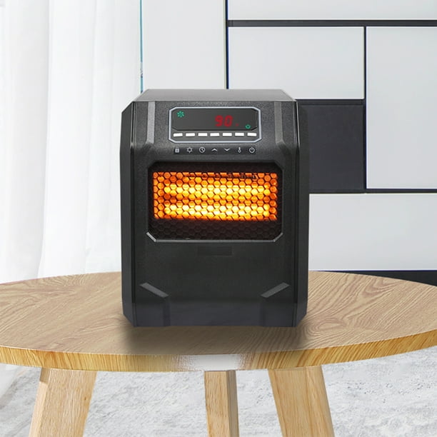 Space Heater with Remote Control, 1500/ 750W Portable Electric Infrared