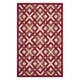 thumbnail image 2 of SAFAVIEH Martha Stewart Baldric Geometric Wool Area Rug, Gold/Ivory, 3' x 5', 2 of 10