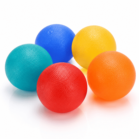 Squeeze Balls for Hand Therapy,Exercise,Arthritis - Grip Strengthener Occupational Equipment for Finger,Wrist,Carpal Tunnel,Pain Relief,Stress