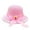 Pink, variant on Kids Sun Hat Wide Brim Summer Beach Hat For Boys Girls Toddler Outdoor Play Travel Lightweight Breathable Tie Hats for Baby