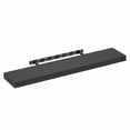 thumbnail image 4 of Furinno TANNA 9 x 47 2-in Thick Invisible Brackets Floating Shelves Americano, 4 of 4