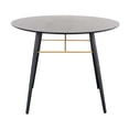 thumbnail image 3 of Mesa Comedor Redonda 100cm Mundo In Desayunador Moderno Onno Negro, 3 of 8
