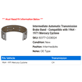thumbnail image 2 of Intermediate Automatic Transmission Brake Band - Compatible with 1964 - 1971 Mercury Cyclone 1965 1966 1967 1968 1969 1970, 2 of 2